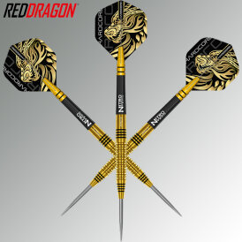 Red Dragon Steel Darts Jonny Clayton Gold 90% Tungsten Steeltip Dart Steeldart 22 g