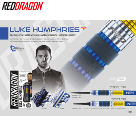 Red Dragon Steel Darts Luke Humphries 90% Tungsten Steeltip Dart Steeldart 23 g