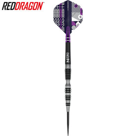 Red Dragon Steel Darts Peter Wright Snakebite Black Racer 90% Tungsten Steeltip Dart Steeldart 22 g