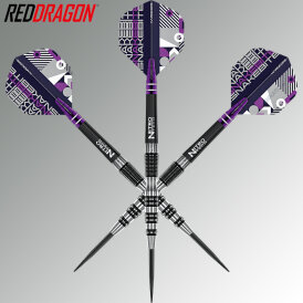 Red Dragon Steel Darts Peter Wright Snakebite Black Racer 90% Tungsten Steeltip Dart Steeldart 22 g