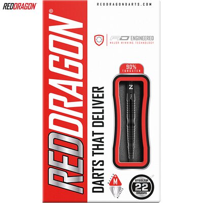 Red Dragon Steel Darts Razor Edge Extreme 90% Tungsten Steeltip Dart Steeldart 22 g