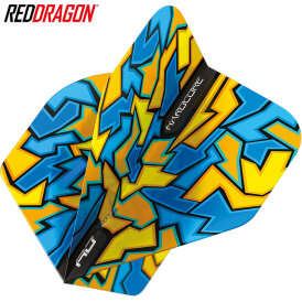 Red Dragon Flights Hardcore Radical Dart Flight Dartflights 2022 TF6643 Blue Crackle