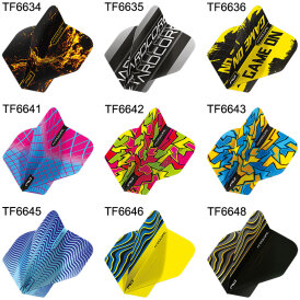 Red Dragon Flights Hardcore Radical Dart Flight Dartflights 2022 TF6643 Blue Crackle