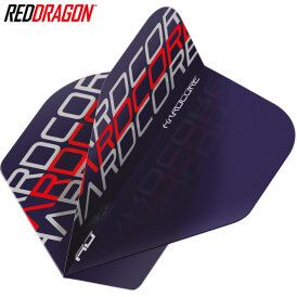 Red Dragon Flights Hardcore XT Dart Flight Dartflights 2022 TF6666 Red Triple