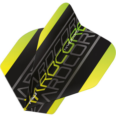 Red Dragon Flights Hardcore XT Dart Flight Dartflights 2022 TF6680 Yellow Triple