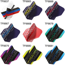 Red Dragon Flights Hardcore XT Dart Flight Dartflights 2022 TF6681 Blue Triple