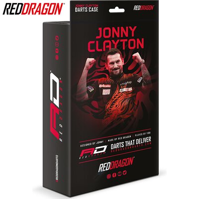 Red Dragon Jonny Clayton The Ferret Super Tour Darttasche Dartcase Dartbox Wallet