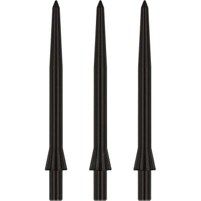 Red Dragon Raptor Points Dart Wechsel- Spitzen Wechselspitzen X0671 Schwarz Plain