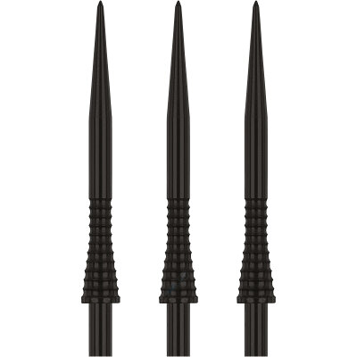 Red Dragon Raptor Points Dart Wechsel- Spitzen Wechselspitzen X0673 Schwarz Gripped