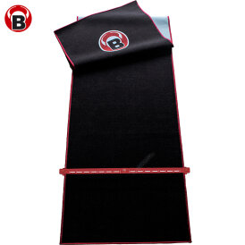 BULLS Dart Oky System Carpet-Mat Dartmatte Dartteppich mit Metall Dart Oche Breite 80 cm