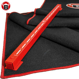 BULLS Dart Oky System Carpet-Mat Dartmatte Dartteppich mit Metall Dart Oche Breite 80 cm