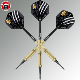 BULL´S Dart Soft Dart Krzysztof Ratajski Brass Gold Softdart Softtip 18 g