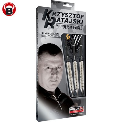 BULL´S Dart Steel Dart Krzysztof Ratajski Brass Silver Steeldart Steeltip