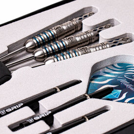 BULL´S Steel Darts Sarah Milkowski Sapphire 90% Tungsten Steel Dart Steeldart Steeltip 22 g