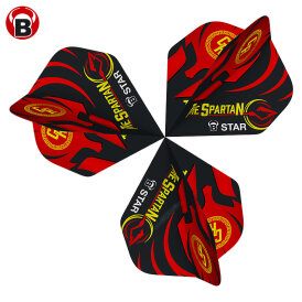 BULL´S Dart B-Star Dart Flights Cristo Reyes The Spartan Dartflights Design 2022