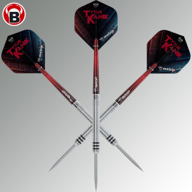 BULL´S Steel Darts Tytus Kanik Tito 90% Tungsten Steel Dart Steeldart Steeltip 22 g