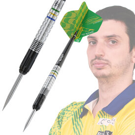 BULL´S Steel Darts Diogo Portela Brazilliant 90% Tungsten Steel Dart Steeldart Steeltip 24 g