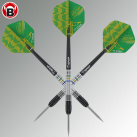 BULL´S Steel Darts Diogo Portela Brazilliant 90% Tungsten Steel Dart Steeldart Steeltip 24 g