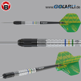 BULL´S Steel Darts Diogo Portela Brazilliant 90% Tungsten Steel Dart Steeldart Steeltip 24 g