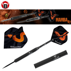 BULL´S Steel Darts Mamba 97 M1 97% Tungsten Steel Dart Steeldart Steeltip 23 g