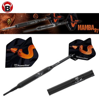 BULL´S Soft Darts Mamba 97 M1 97% Tungsten Soft Dart Softdart Softtip