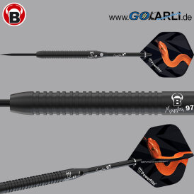 BULL´S Steel Darts Mamba 97 M2 97% Tungsten Steel Dart Steeldart Steeltip 24 g