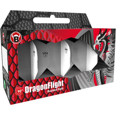 BULL´S Dart DragonFlight Dragon Flights Dartflights Flight Shape Standard Weiß