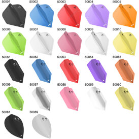 BULL´S Dart DragonFlight Dragon Flights Dartflights Flight Shape Pear Weiß