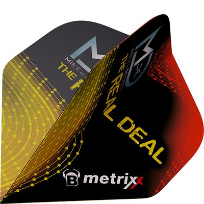 BULL´S Dart Metrixx Dart Flights Mike de Decker The Real Deal Dartflights Design 2022
