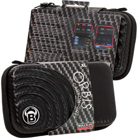 BULLS Dart Orbis HS Dartcase Carbongrey Darttasche Dartcase Dart Wallet XL Extra Large