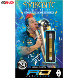 Red Dragon Steel Darts Peter Wright Double World Champion SE Gold Plus 90% Tungsten Steeltip Dart Steeldart