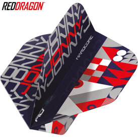 Red Dragon Peter Wright, Gerwyn Price, Jonny Clayton Hardcore Champions Flight Pack Dart Flights Dartflight Multipack Designs 2022