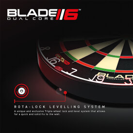 "Verpackung beschädigt" - Winmau Blade 6 Dual Core Dartscheibe Bristle Dart Board Dartboard Turnierboard