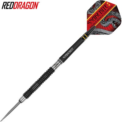 Red Dragon Steel Darts Peter Wright Double World Champion Special Edition Black 90% Tungsten Steeltip Dart Steeldart