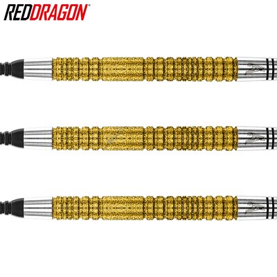 Red Dragon Soft Darts Peter Wright Double World Champion SE Gold Plus 90% Tungsten Softtip Dart Softdart 20 g