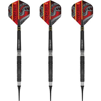 Red Dragon Soft Darts Peter Wright Double World Champion Special Edition Black  90% Tungsten Softtip Dart Softdart 20 g