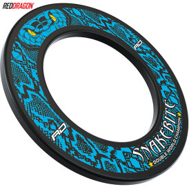 Red Dragon Surround Peter Wright Snakebite Double World Champion Dartboard Surround / Dart Catchring