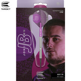 Target Soft Darts John Brown JB Gen 1 Generation 1 90% Tungsten Softtip Dart Softdart 18 g