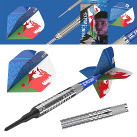 Target Soft Darts Levy Williams The Prince of Wales Gen 1 Generation 1 90% Tungsten Softtip Dart Softdart 18 g