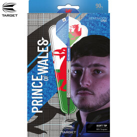 Target Soft Darts Levy Williams The Prince of Wales Gen 1 Generation 1 90% Tungsten Softtip Dart Softdart 18 g