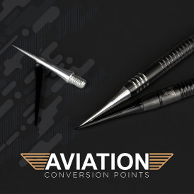 BULL´S NL Aviation Conversion Point Dart Schraubspitzen Wechselspitze Schwarz
