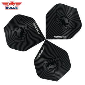 BULLS NL Dart Flight Fortis 150 Flights Std. Dartflight Schwarz