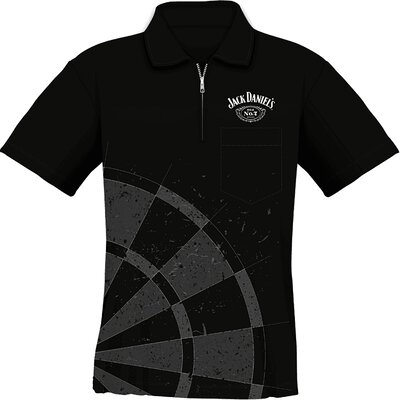 Mission Darts JACK DANIELS Matchshirt Dart Shirt Dartshirt Trikot Design 2022 Größe 5XL
