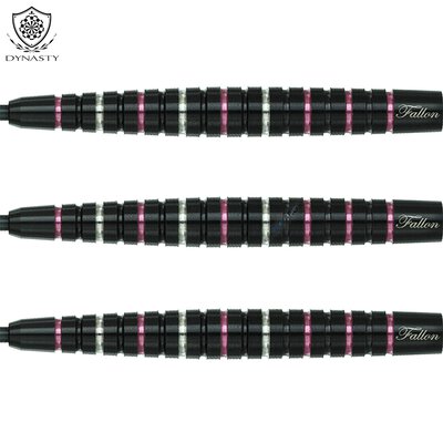 Dynasty Steel Darts A-Flow Fallon 3 MG Black/Pink Sherrock 95% Tungsten Steeltip Darts Steeldart 24,3 g