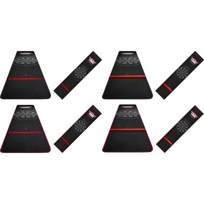 BULLS NL Dartmatte Dartteppich Carpet Mat 60 cm x 300 cm mit und ohne Oche