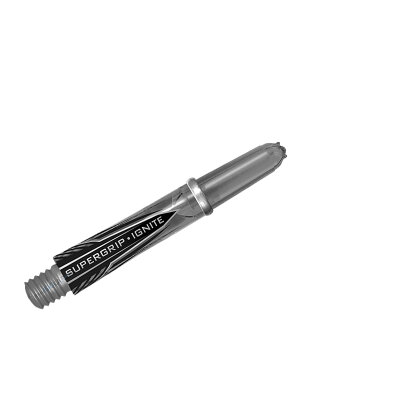 Harrows Dart Supergrip Ignite Shaft Dartshaft mit Ring 3er Set 9 Schäfte insgesamt S Kurz Smokey