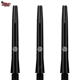 Shot Dart Aluminium Shaft Black Shafts M Mittel
