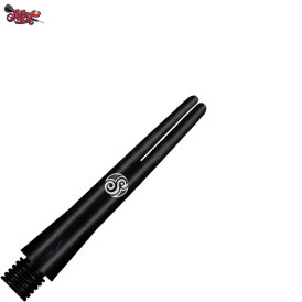 Shot Dart Aluminium Shaft Black Shafts S Kurz