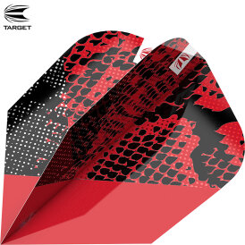 Target Dart Pro Ultra Nathan Aspinal ICON Black & Red Dart Flight Dartflights 3 Flightformen / Shapes Design 2022