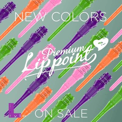 L-Style Lippoint Premium Point Softdart Spitze Soft Tip 2BA in verschiedenen Farben